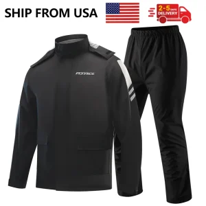 Waterproof Raincoat Adult Travel Rain Suit Outdoor Clothing Reusable Poncho Rainwear Supplies Motorcycle Rain Coat