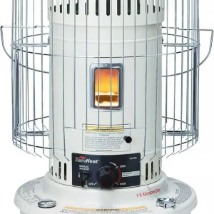 CV 23K Efficient Indoor Outdoor Portable Travel Convection  Space Heater with Automatic Safety Shut Off, 23,500 BTU