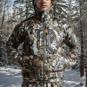 Ainfad Men's fall winter hunting camouflage waterproof insulation fishing Incinerator Aerolite Jacket
